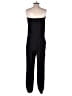 Joie 100% Polyester Solid Black Jumpsuit Size S - photo 2