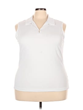 Lillie Green Sleeveless Polo