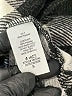 White Birch 100% Polyester Checkered-gingham Gray Pullover Sweater Size S - photo 8