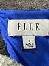 Elle 100% Polyester Solid Blue Casual Dress Size 6 - photo 7