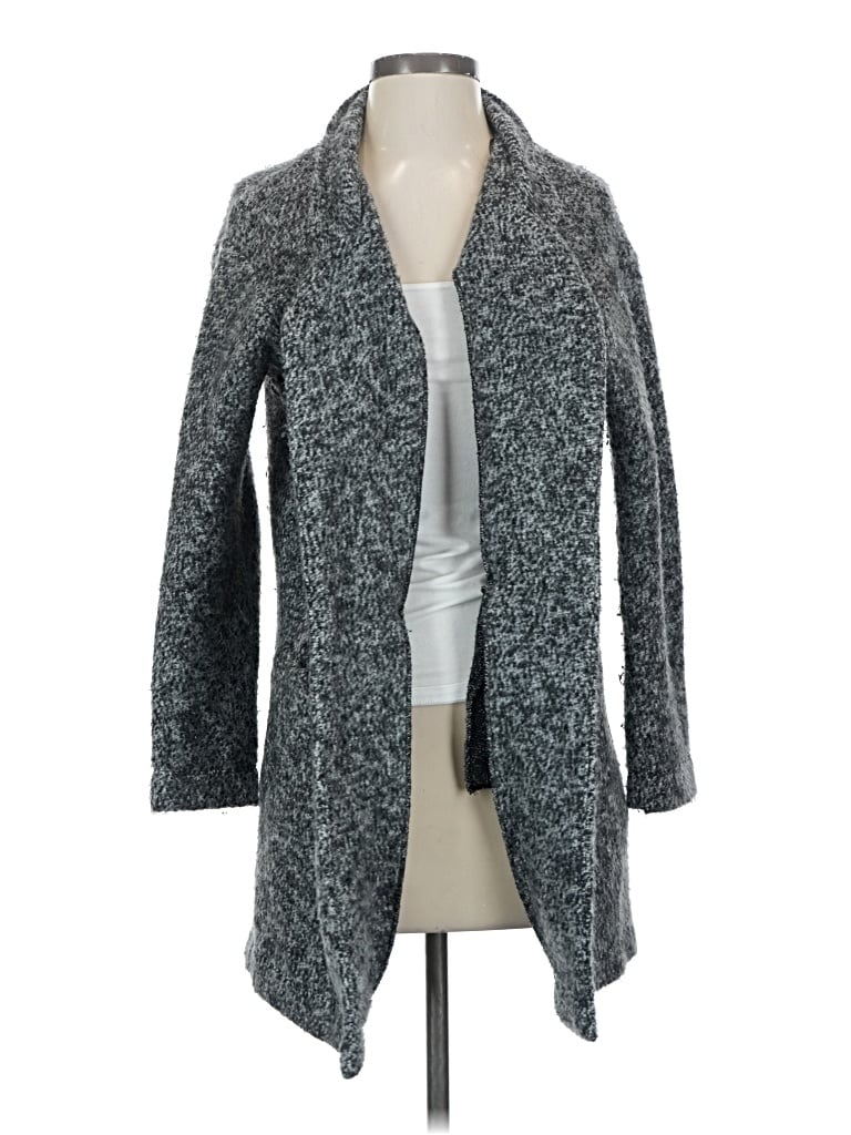Pre-owned Zara Collection Cardigan Sweater In Gray