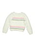 OshKosh B'gosh Stripes Ivory Green Pullover Sweater Size 3T - photo 2