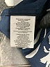 Joie 100% Polyester Black Blue 3/4 Sleeve Blouse Size M - photo 8