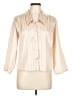 Assorted Brands 100% Polyester Ivory 3/4 Sleeve Blouse Size 10 - photo 1