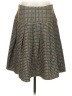 Lux Argyle Blue Casual Skirt Size 5 - photo 1