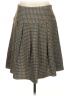 Lux Argyle Blue Casual Skirt Size 5 - photo 2