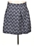 Max Studio Print Blue Casual Skirt Size 12 - photo 1