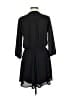 Lush Solid Black Casual Dress Size M - photo 2