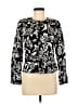 Charter Club Print Black Jacket Size P (petite) - photo 1