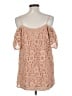 V Cristina 100% Polyester Tan Sleeveless Blouse Size L - photo 2