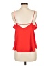 Leith 100% Polyester Red Sleeveless Blouse Size L - photo 2