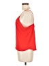 Leith 100% Polyester Red Sleeveless Blouse Size L - photo 5