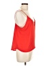 Leith 100% Polyester Red Sleeveless Blouse Size L - photo 4