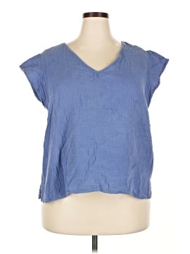 Three Dots Short Sleeve Top