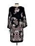 Studio One Paisley Black Casual Dress Size L - photo 2