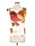 Harvey Faircloth 100% Silk Ivory T-Shirt Size 4 - photo 1