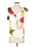 Harvey Faircloth 100% Silk Ivory T-Shirt Size 4 - photo 2