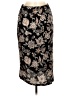 Bobeau Paisley Black Casual Skirt Size M - photo 1
