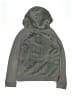 Lands' End 100% Polyester Gray Zip Up Hoodie Size 14 - photo 2