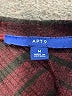 Apt. 9 Chevron-herringbone Burgundy Casual Dress Size M - photo 7