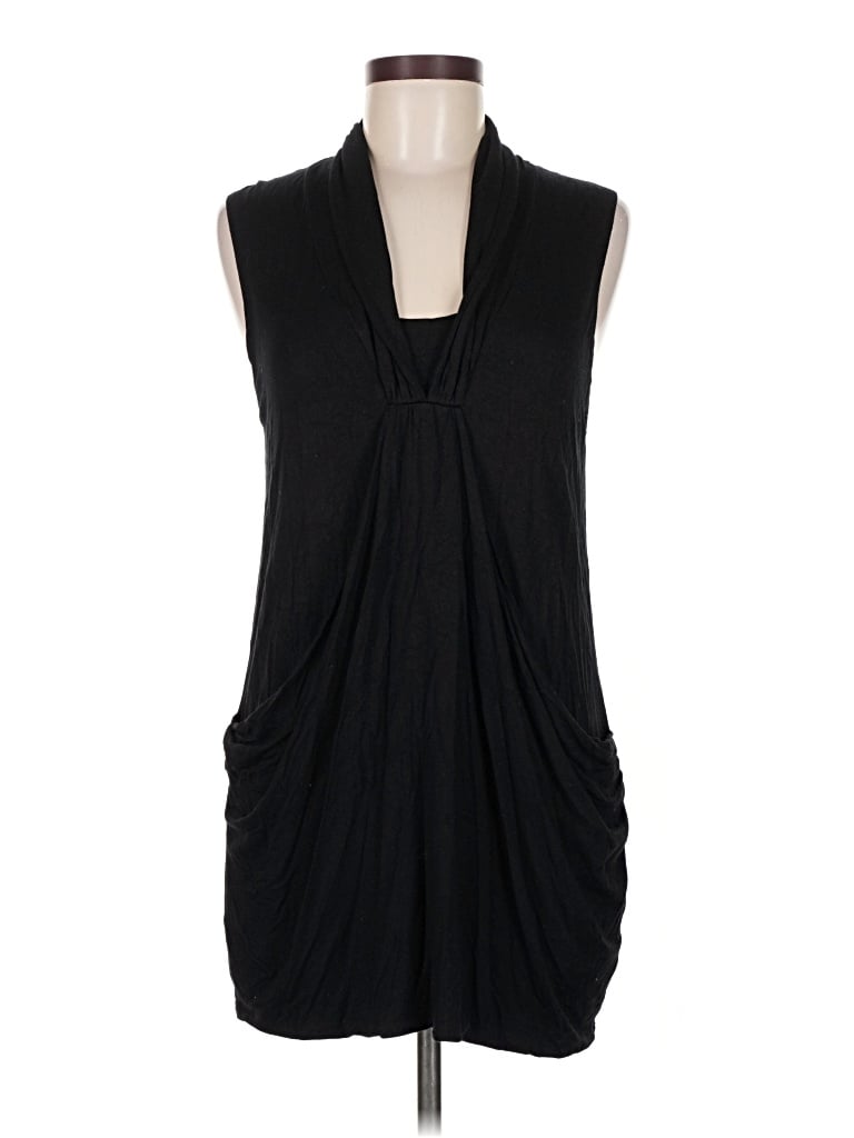 Pre-owned Ella Moss Casual Dress In Black