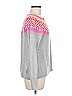 Gap Hearts Gray Pullover Sweater Size M - photo 4