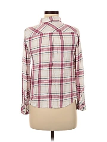 White House Black Market Long Sleeve Button-Down Shirt (view 2)