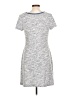 Connected Apparel Tweed Blue Casual Dress Size 10 - photo 2