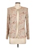 Alex Evenings 100% Polyester Tan Ivory Cardigan Size 10 - photo 1