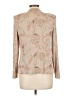 Alex Evenings 100% Polyester Tan Ivory Cardigan Size 10 - photo 2