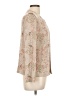 Alex Evenings 100% Polyester Tan Ivory Cardigan Size 10 - photo 4