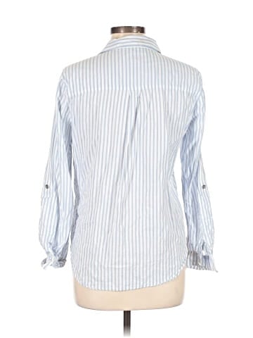 MICHAEL Michael Kors 3/4 Sleeve Button-Down Shirt (view 2)