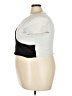 Ashley Stewart Color Block Silver Short Sleeve Top Size 22 - 24 Plus - photo 5