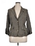 Contrast 100% Rayon Gray 3/4 Sleeve Button-Down Shirt Size XL - photo 1