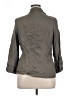 Contrast 100% Rayon Gray 3/4 Sleeve Button-Down Shirt Size XL - photo 2