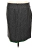 Express Design Studio Houndstooth Gray Casual Skirt Size 10 - photo 2