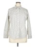 Apt. 9 Polka Dots Ivory Long Sleeve Blouse Size XL - photo 1