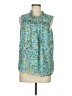 RD & KoKo Teal Sleeveless Blouse Size M - photo 1