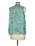 RD & KoKo Teal Sleeveless Blouse Size M - photo 2