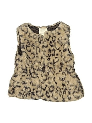 First Impressions Faux Fur Vest (view 1)