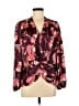 DR2 100% Polyester Burgundy Long Sleeve Blouse Size M - photo 1