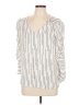 CAbi 100% Polyester Ivory Long Sleeve Blouse Size L - photo 1