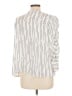 CAbi 100% Polyester Ivory Long Sleeve Blouse Size L - photo 2