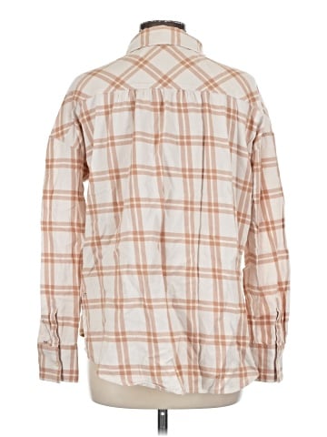 Ann Taylor LOFT Outlet Long Sleeve Button-Down Shirt (view 2)