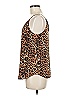 Express Outlet 100% Polyester Brown Sleeveless Top Size M - photo 5