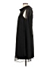 Connected Apparel 100% Polyester Solid Black Cocktail Dress Size 10 - photo 5