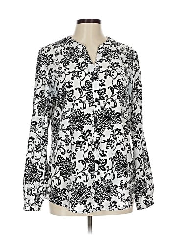 Laura Scott Long Sleeve Blouse (view 1)