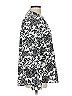 Laura Scott 100% Polyester Silver Long Sleeve Blouse Size L - photo 4