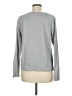Ann Taylor LOFT Outlet 100% Cotton Gray Pullover Sweater Size M - photo 2