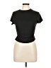 Shein Black Short Sleeve Top Size L - photo 1